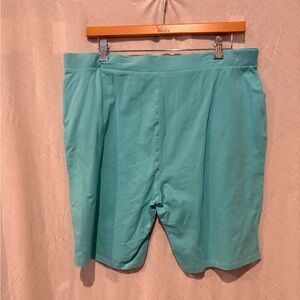 Chico’s Weekends Women's Teal Bike Shorts